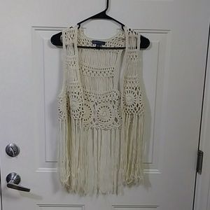 Cream color vest